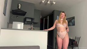 Chubby Russian teen is the most passionate slut who loves cumshots in her mouth
