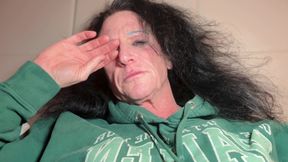 Sneezing Goddess Congested Behind-the-scenes Hotel Bed Confessional