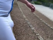 early morning Walk in Compression Shorts