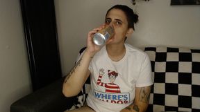 Summertime Peach Fizzy Burps