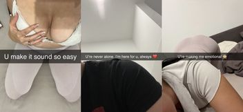 Celine cheats on her boyfriend with her Ex after a fight with her boyfriend on Snapchat