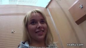 Exquisite czech kitten was seduced in the supermarket and nailed in pov