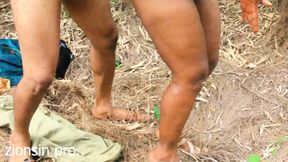 SEX ADDICT GIRL CAUGHT IN THE BUSH BY A FARMER
