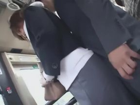 Japanese sexual harassment on the bus PART-1