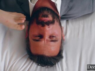 Deeper. Bridesmaid Anna Claire distracts the jilted groom on PornHD