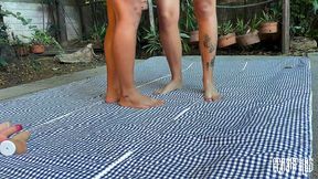 duas gostosas brincando na beira da piscina: uma tarde cheia de provocacoes e muito gozo (fada afetada e rebeca villar)