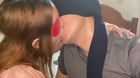 In KISSING classes with my hot STEPSISTER