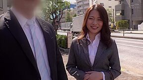 上司と混浴で禁断生ハメの不倫SEXに持ち込んじゃうｗ