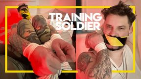 Training Soldier (1080p) Gay Bondage - Gay Domination - Foot Fetish - Socks - Gagged - Ropes