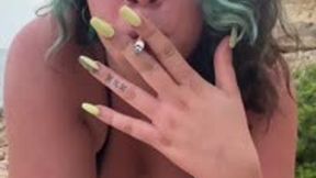 changing into my bikini