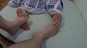 Playing Footsie With My Twink Emo Bestie