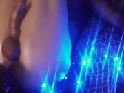 The CUM Dripped Down on the DILDO Fucking it back in my ASSHOLE
