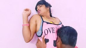 full video. sexy bhabhi unfortunately fucking with husband s small brother big long dick. telugu dirty talks.