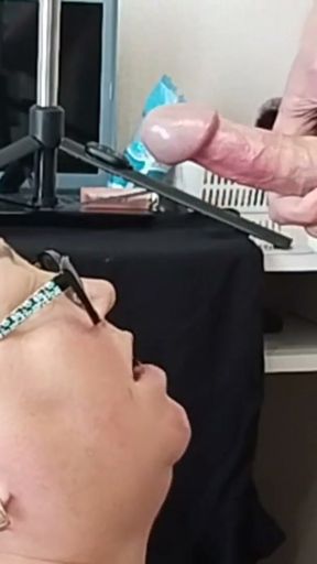 cum after jerking off and sucking dick   Clip 2