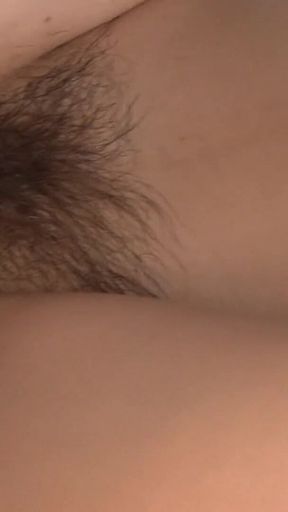 Bound Hairy Brunette Babe Toyed to Screaming Orgasm