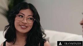 TRANSFIXED - Cami Strella Aroused By Trans Contractor Andylynn Payne Skimpy Outfit During Renovation