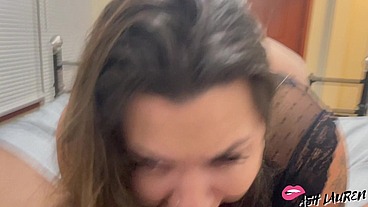 Sucking Daddys Big Cock, POV Blow Job - Full Video