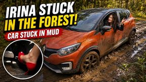 Secretary Irina Gets Stuck in the Mud in the Forest 16 Min 1080