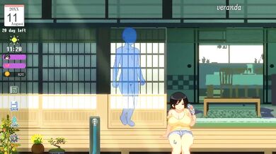 Summer Veranda Kitchen Gushing Handjob Big Dick 60FPS Hentai Game