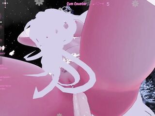 Hawt Fox Getting Overstim