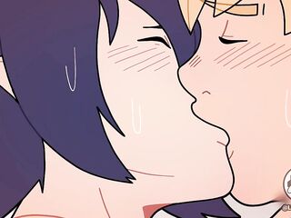 Tamaki vs Mirio in the gym shower, gay porn version of the manga my hero academia.