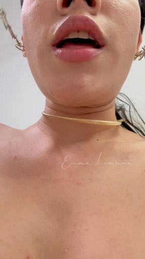 You better work, bitch… right on my pussy 😏