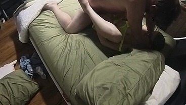 Sexy 18 year old comes over wearing just a hoodie and a sexy outfit underneath