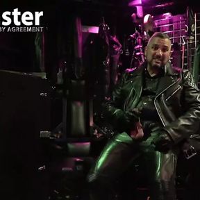 Leather Master humiliates you for your small cock PREVIEW