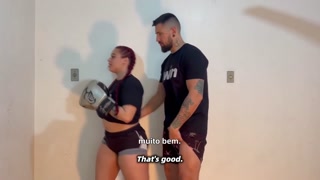 Boxing coach fucked me deliciously during class