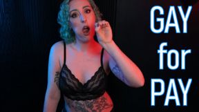 Gay for Pay - Preview - Make Me Bi Femdom POV - Click the link above for the full video!