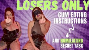 CEI LOSER HUMILIATION CHALLENGE: Can You Handle Our Degrading Instructions? - Miss Hannah Blake & The Cuckold Diary [HD 1080p]