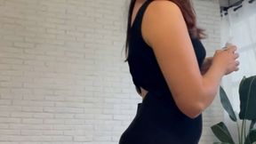 Sadistic in Long Dress: I Tease with Toothbrush and Nails!