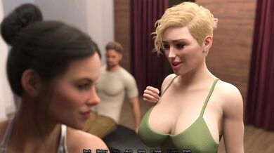 Evelyn's peek in lace made the delivery guy drop his package fast