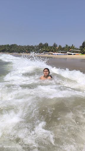 Hardcore Anal Fuck in the Sea