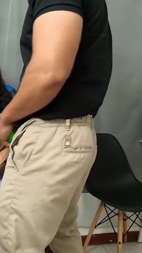 I like to take my boss's pussy in the office   Clip 1
