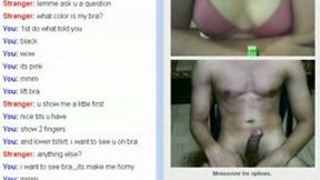 I like the way he strokes his throbbing dick in front of the webcam