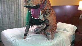 Dinosaur Fucking Super Sexy Sissy