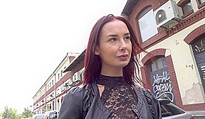 Freya Dee & Steve Q in Eager Brunette Offered Cash By Stranger - Porncz