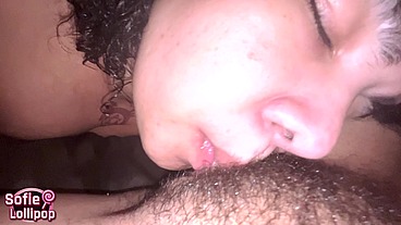 Fodendo a buceta desse Trans safado com grelo grande chupei até ela gozar na minha boca e ainda deixei ele foder meu Cu com cinturão dele (VIDEO COMPLETO NO RED)
