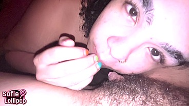 Fodendo a buceta desse Trans safado com grelo grande chupei até ela gozar na minha boca e ainda deixei ele foder meu Cu com cinturão dele (VIDEO COMPLETO NO RED)
