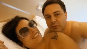 Sara Tommasi pompino ad Andrea Dipre con scopata e mestruazioni