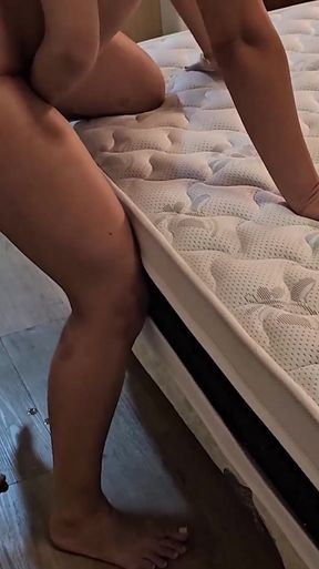 Jaw-dropping moment from &quot;Cuckold sign, moaning wife, hot sitting on a 20 cm thick penis&quot;