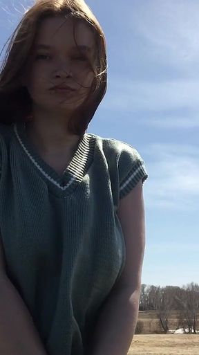 Student Gave a Blowjob in the Car and Asked to Take Her Home