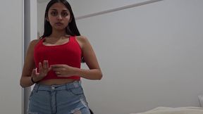 Busty Stepsister Wanting to Suck My Dick