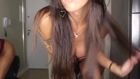 minha amiga pietra radi pediu comida e pagou com o cu - pietra radi