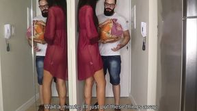 minha amiga pietra radi pediu comida e pagou com o cu - pietra radi