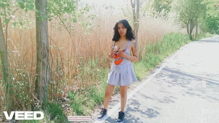 KOREAN SOLO FEMALE DOES PUBLIC COSPLAY SKIRT WALKING NUDE