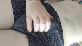 mature grandma fingering me dick through panties