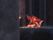 Lilith and her sex  in the dark castle