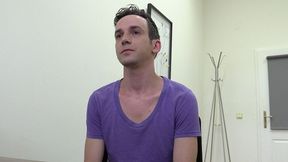 Filthy audition with a hot and lanky gay stud